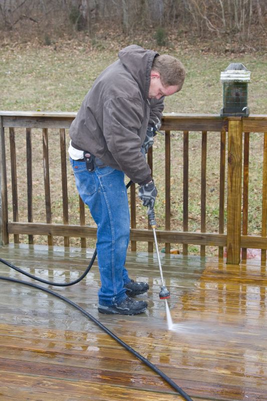 Deck Surface Cleaning