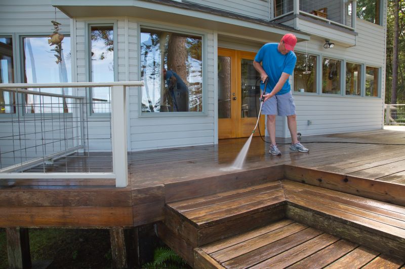 Deck Surface Cleaning